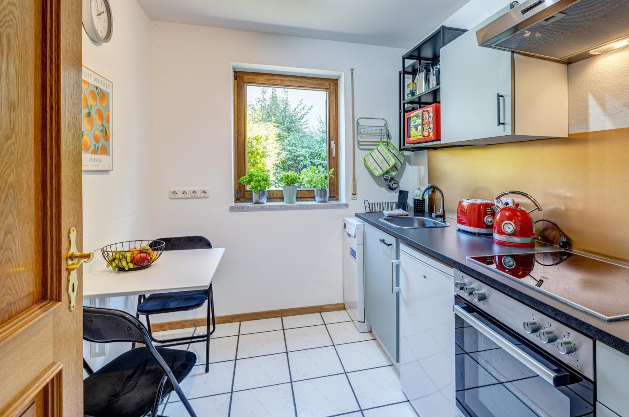 Moderne Maisonette Mit Garten Unterschleißheim Exterior foto